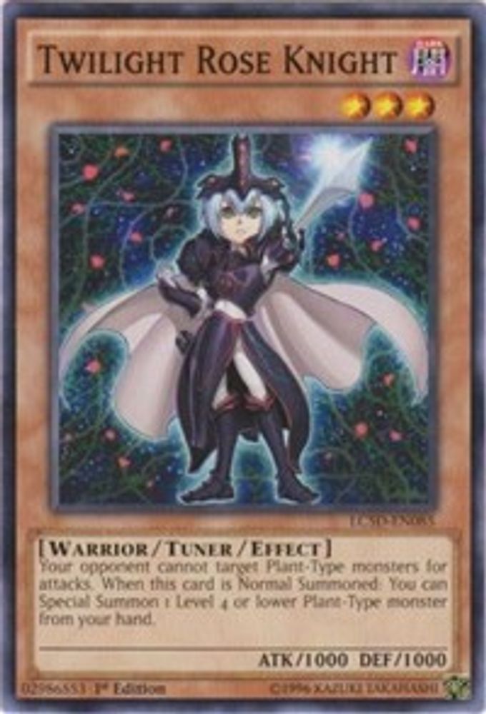Twilight Rose Knight (LC5D-EN085) - Common