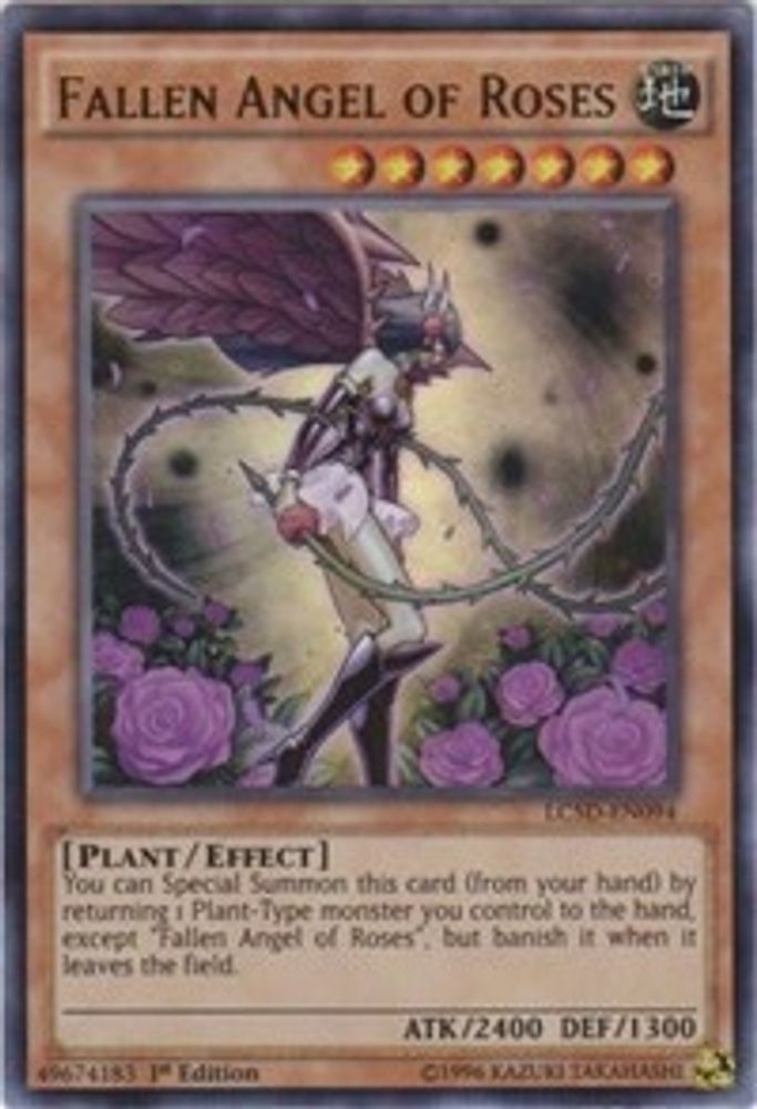 Fallen Angel of Roses (LC5D-EN094) - Ultra Rare