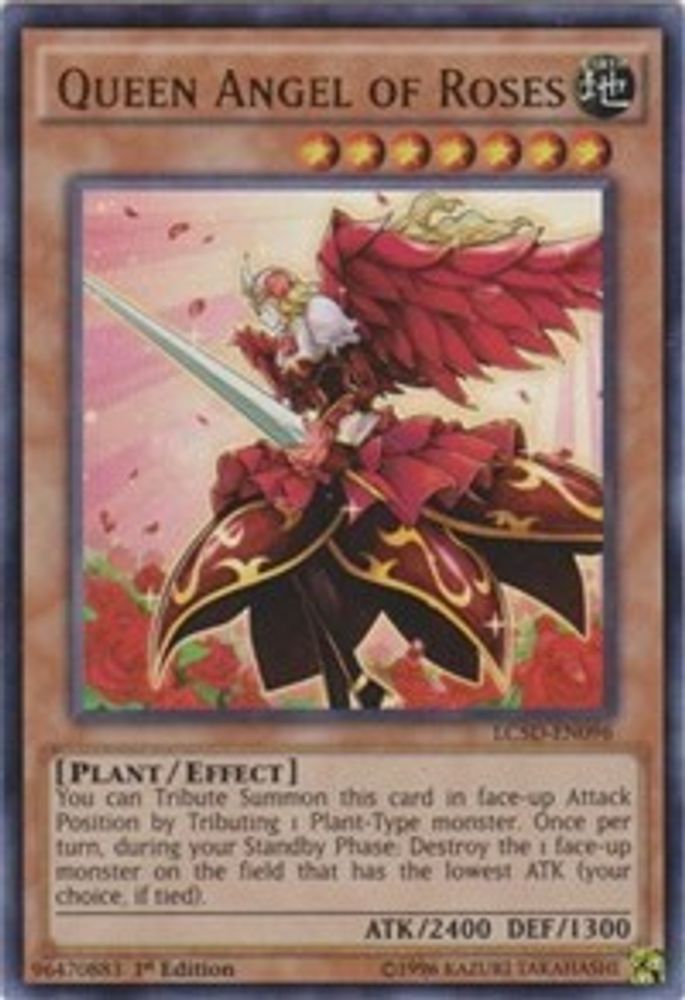 Queen Angel of Roses (LC5D-EN096) - Ultra Rare