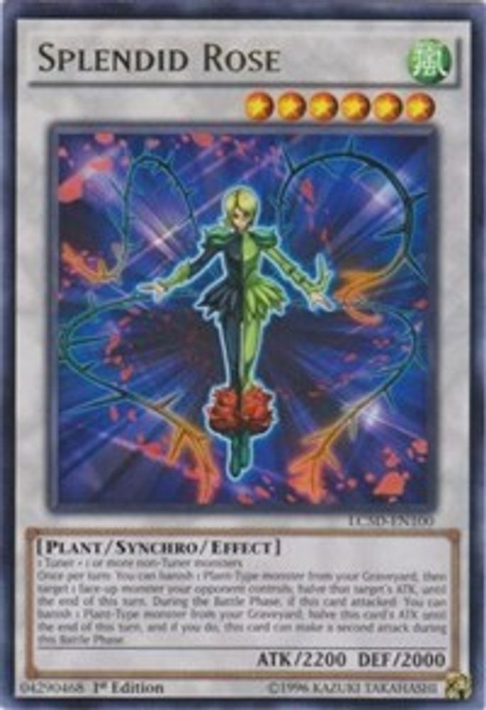Splendid Rose (LC5D-EN100) - Rare