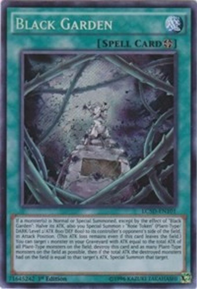 Black Garden (LC5D-EN101) - Secret Rare