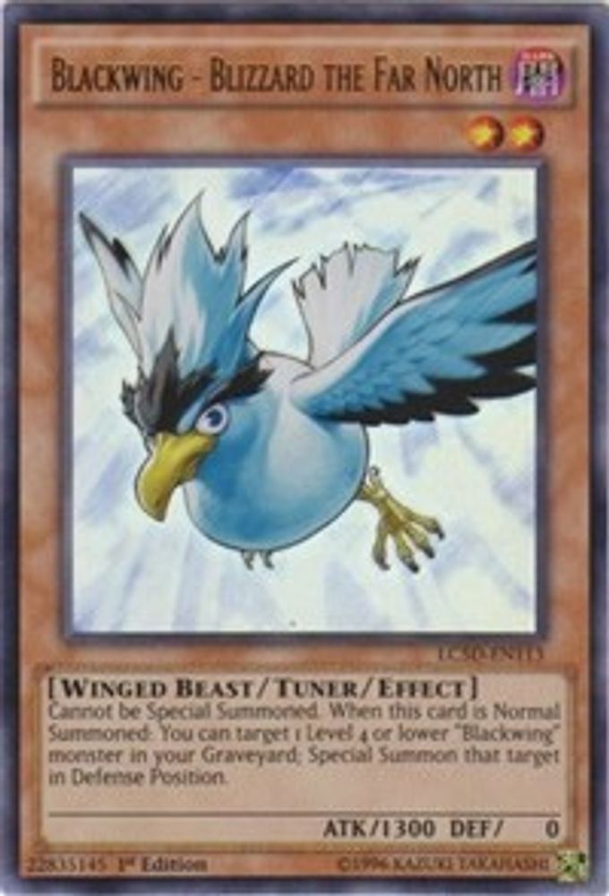 Blackwing - Blizzard le Grand Nord [LC5D-EN113] Ultra Rare 