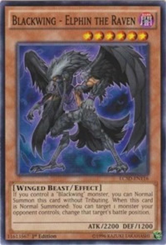 Blackwing - Elphin the Raven (LC5D-EN116) - Common