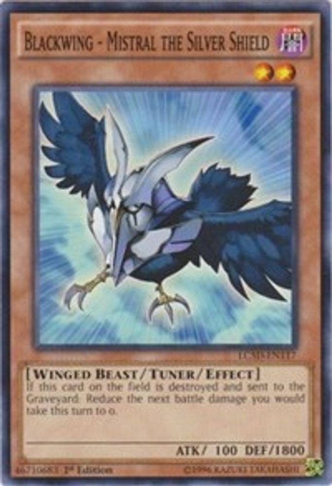 Blackwing - Mistral the Silver Shield (LC5D-EN117) - Common