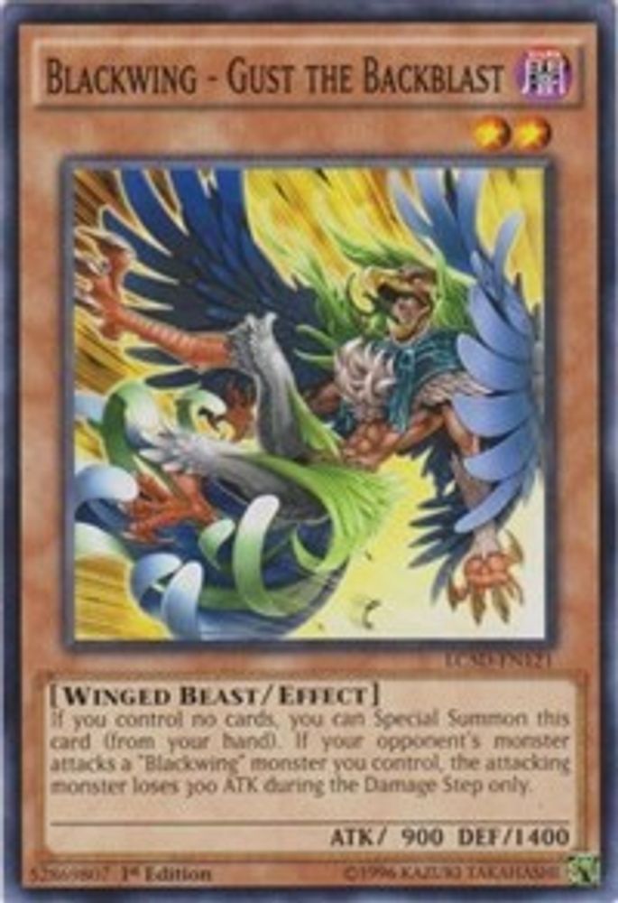 Blackwing - Gust the Backblast [LC5D-EN121] Commun 