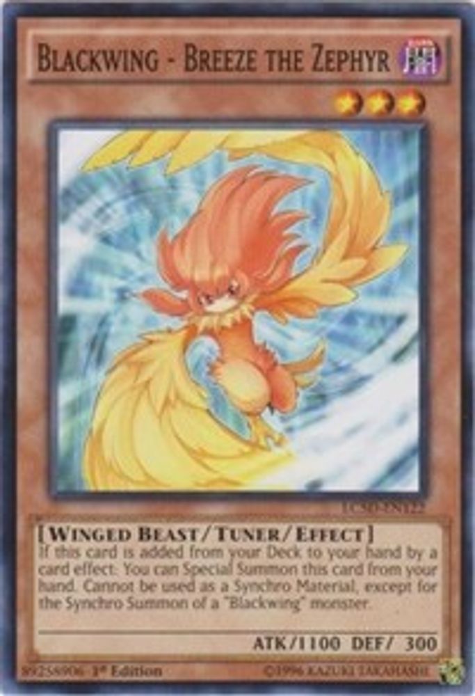 Blackwing - Breeze the Zephyr (LC5D-EN122) - Common