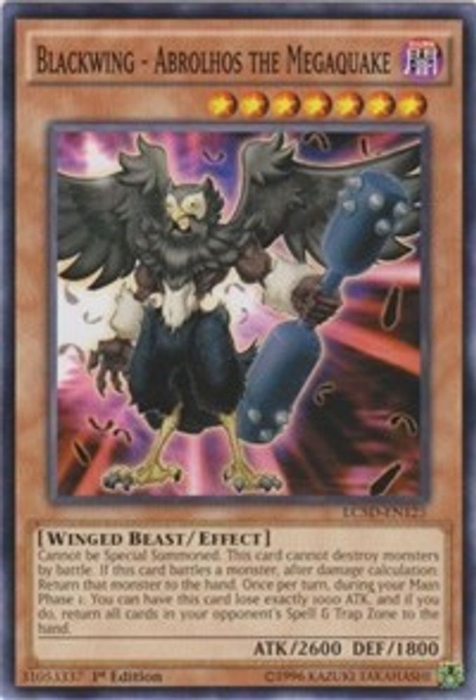 Blackwing - Abrolhos the Megaquake (LC5D-EN125) - Common