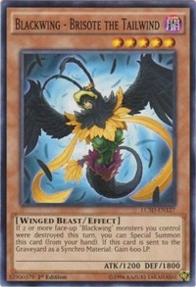Blackwing - Brisote the Tailwind (LC5D-EN127) - Common