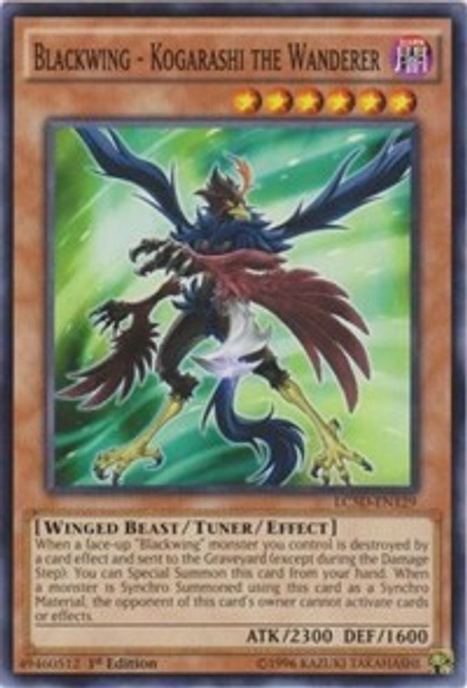 Blackwing - Kogarashi the Wanderer (LC5D-EN129) - Common