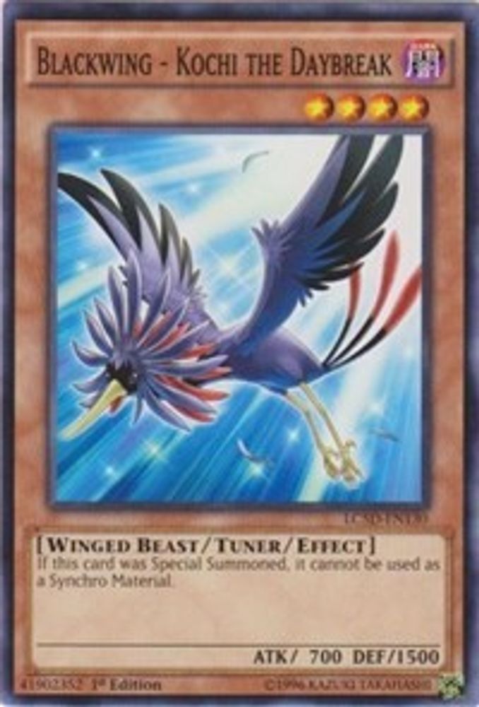 Blackwing - Kochi the Daybreak (LC5D-EN130) - Common