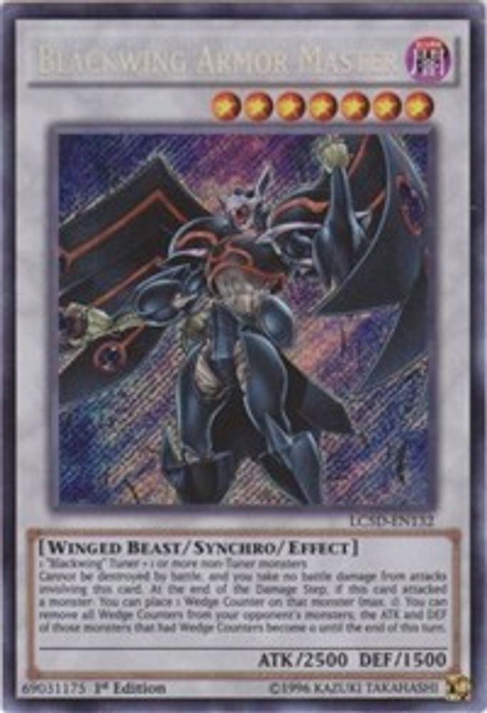 Maître d'armure Blackwing [LC5D-EN132] Secret Rare 