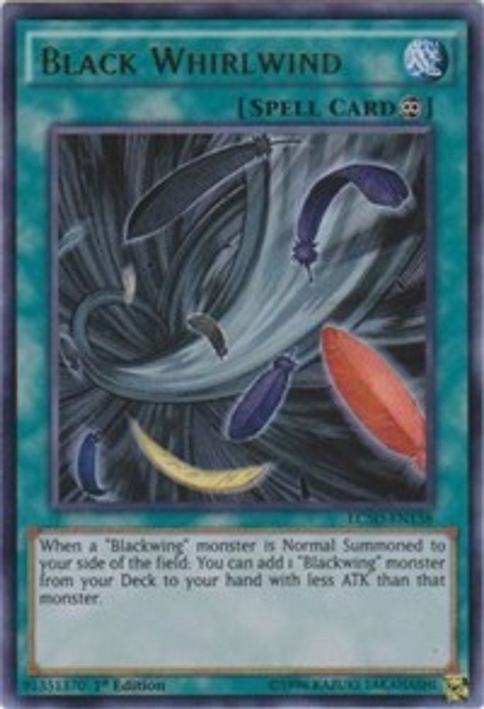 Black Whirlwind (LC5D-EN138) - Ultra Rare