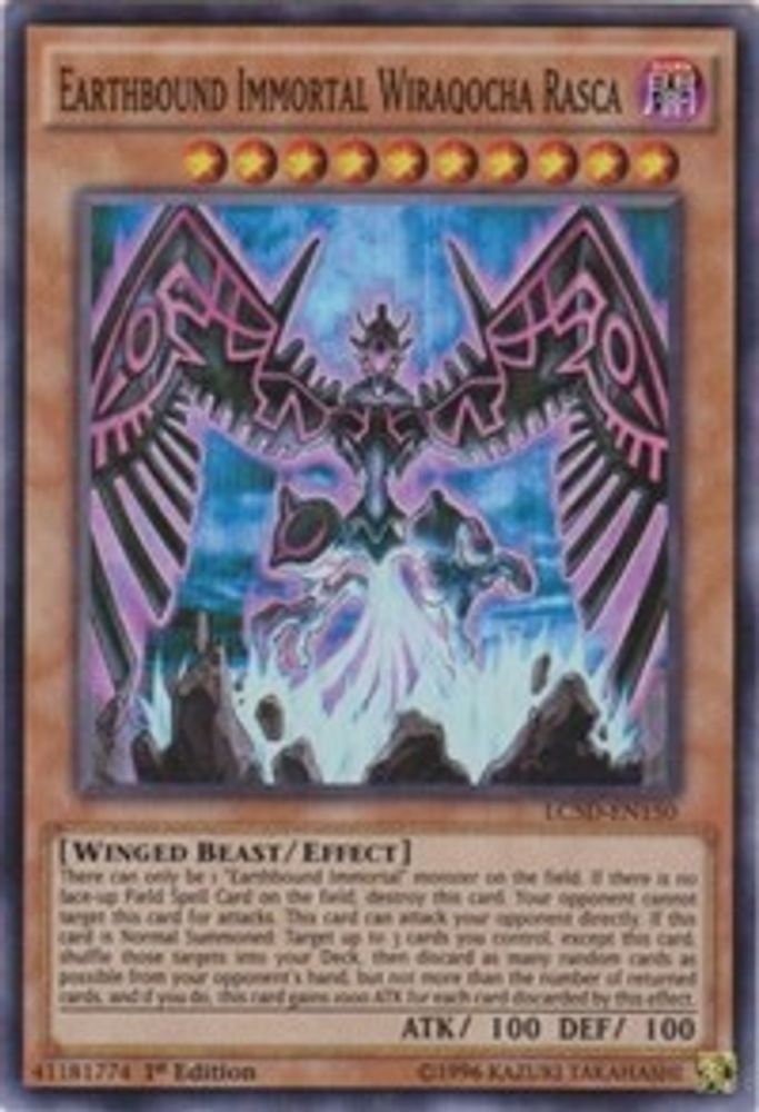 Earthbound Immortal Wiraqocha Rasca (LC5D-EN150) - Super Rare