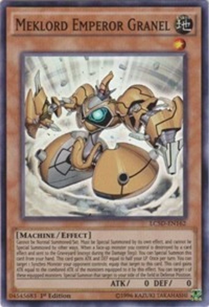 Meklord Emperor Granel (LC5D-EN162) - Super Rare