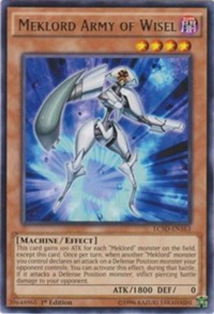 Meklord Army of Wisel (LC5D-EN163) - Rare