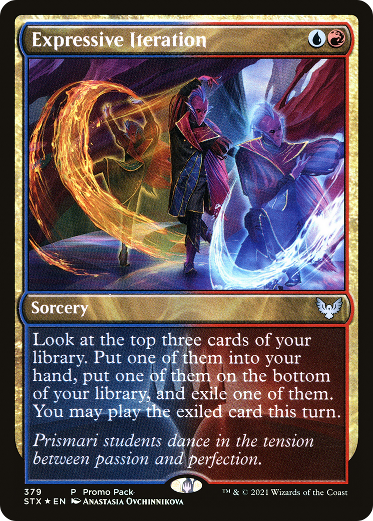 Itération expressive (Pack promotionnel) [Strixhaven : Promos de l'École des Mages] 