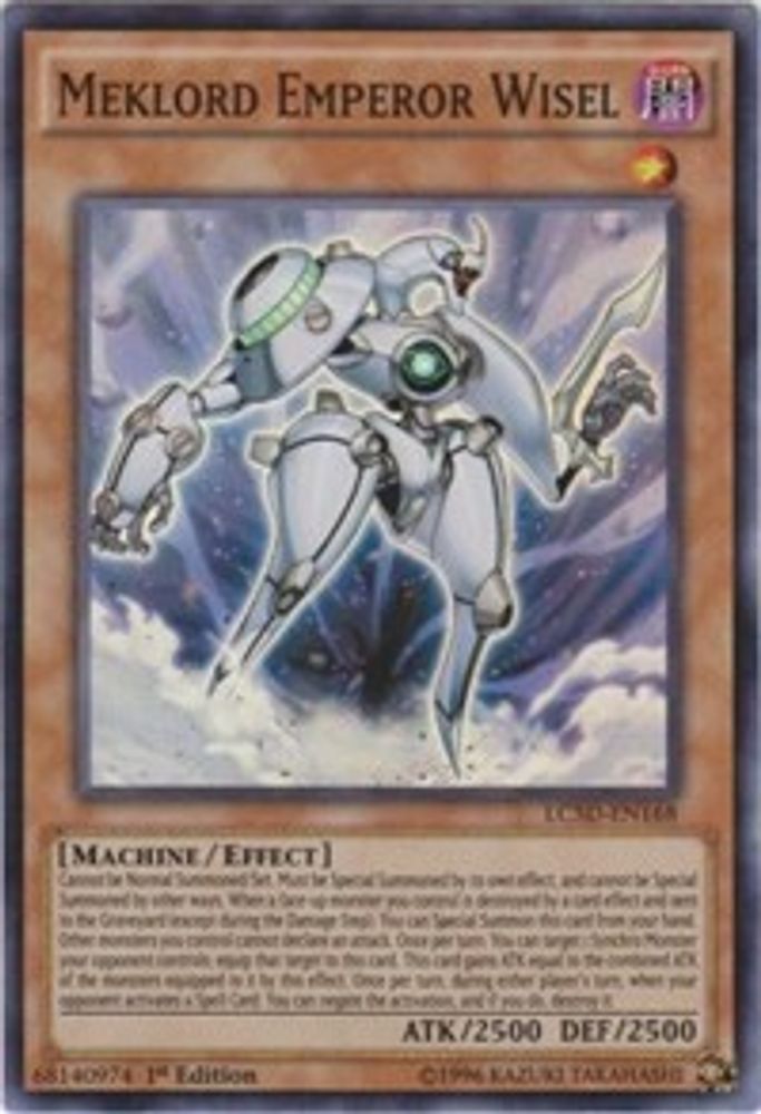 Meklord Emperor Wisel (LC5D-EN168) - Super Rare