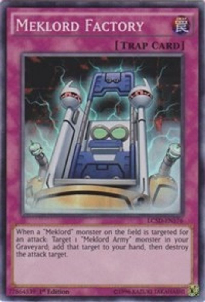 Usine Meklord [LC5D-EN176] Super Rare 