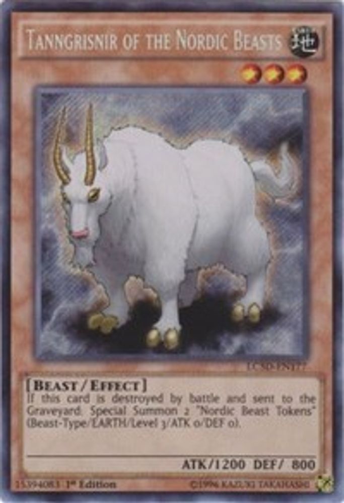 Tanngrisnir des bêtes nordiques [LC5D-EN177] Secret Rare 