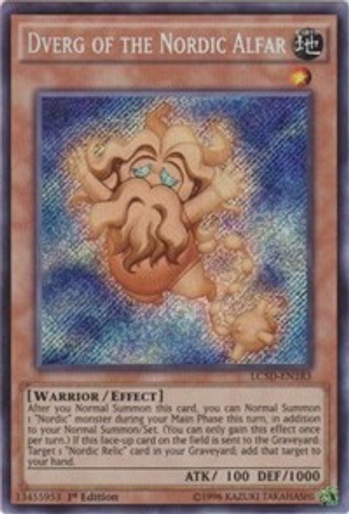 Dverg de l'Alfar nordique [LC5D-EN183] Secret Rare 