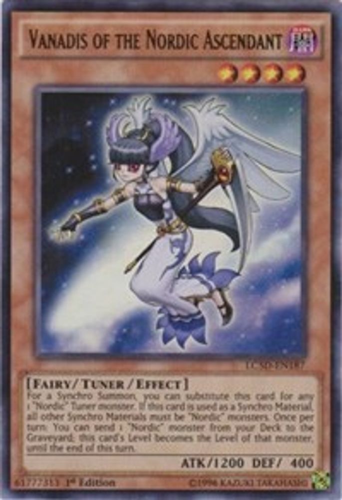 Vanadis de l'Ascendant Nordique [LC5D-EN187] Ultra Rare 