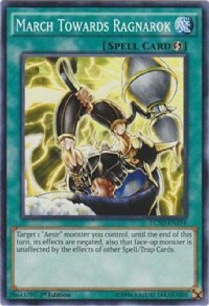 March Towards Ragnarok (LC5D-EN194) - Common