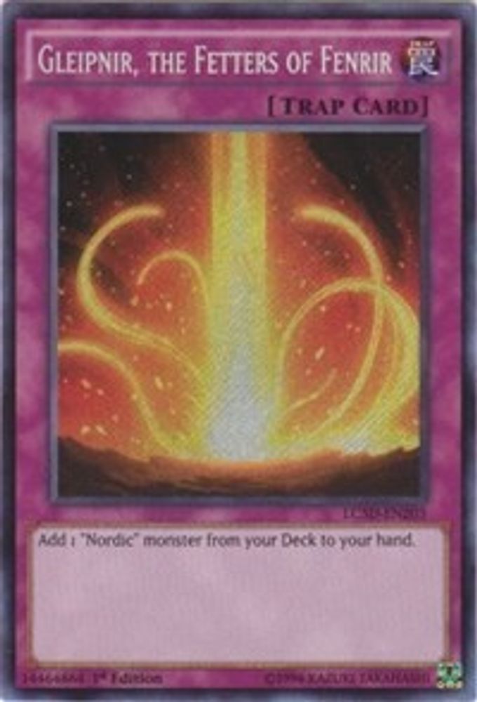 Gleipnir, les chaînes de Fenrir [LC5D-EN203] Secret Rare 