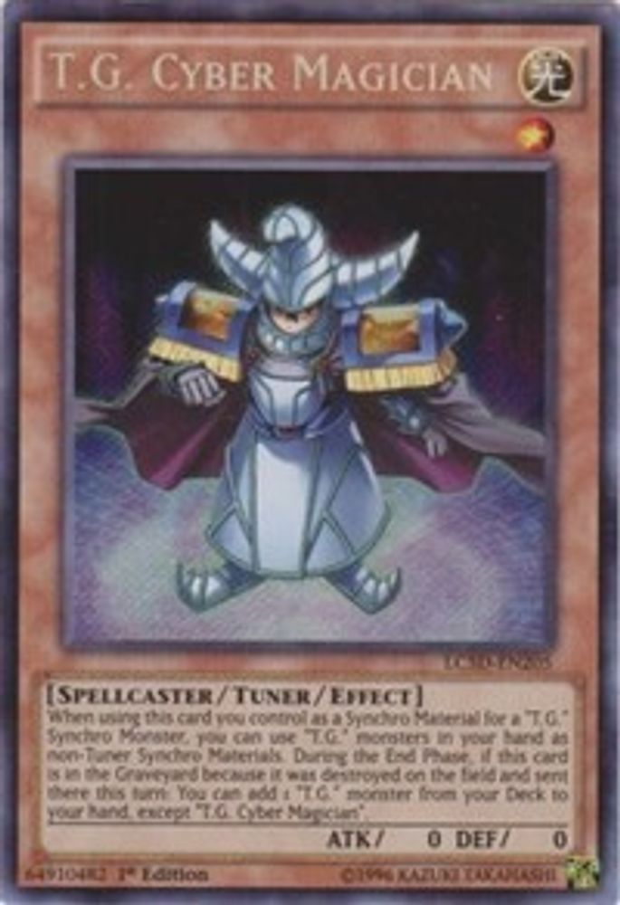T.G. Cyber Magician (LC5D-EN205) - Secret Rare