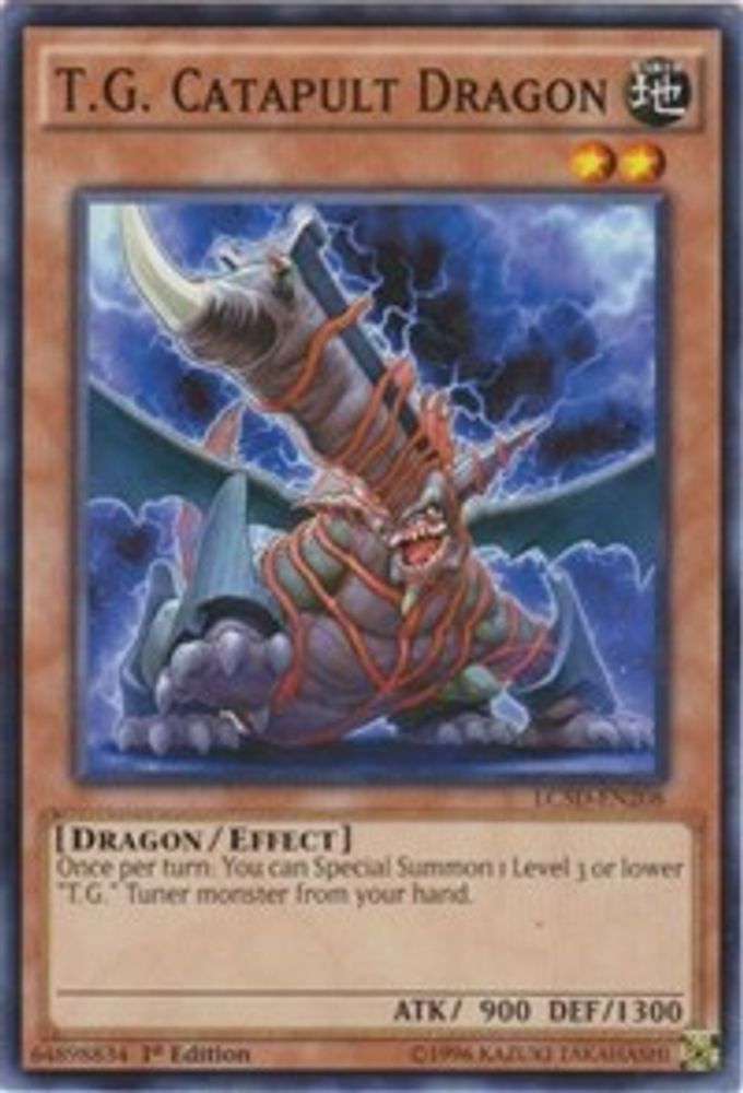 T.G. Catapult Dragon (LC5D-EN208) - Common