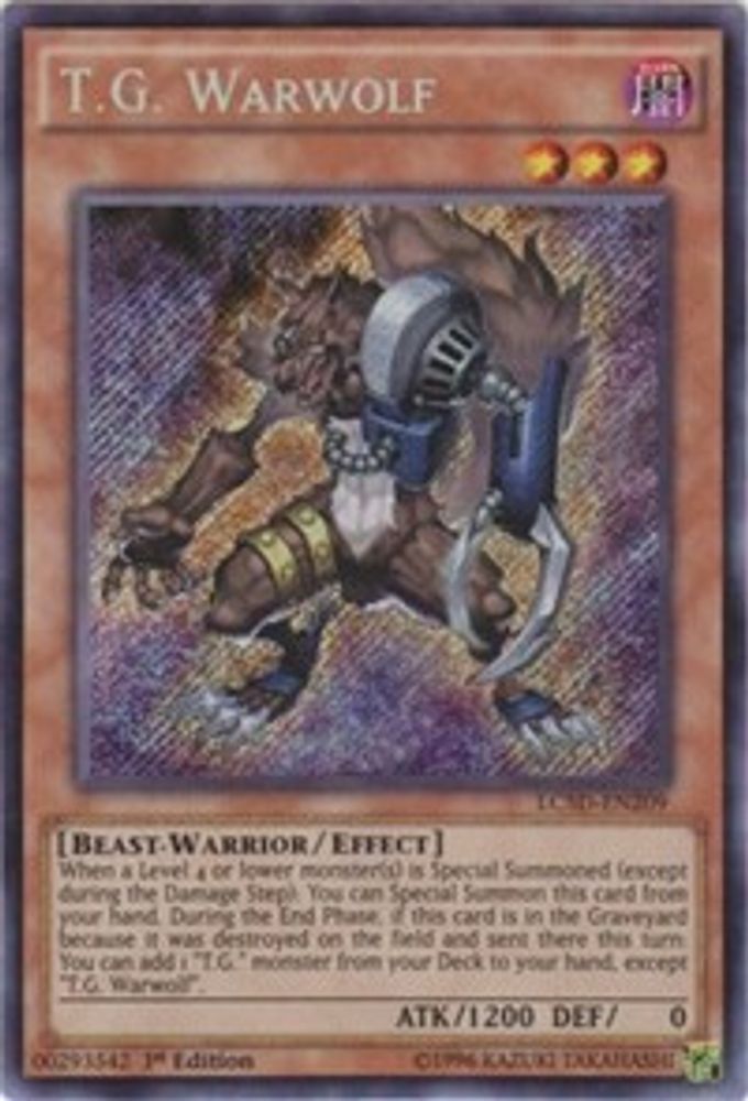 TG Warwolf [LC5D-EN209] Secret Rare 