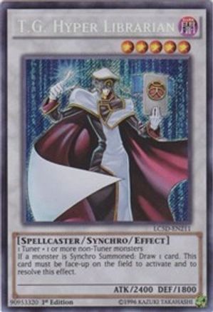 TG Hyper Bibliothécaire [LC5D-EN211] Secret Rare 