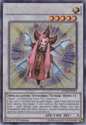 TG Wonder Magicien [LC5D-EN213] Secret Rare 