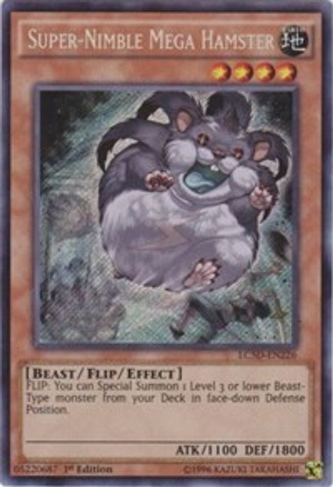 Super-Nimble Mega Hamster (LC5D-EN226) - Secret Rare