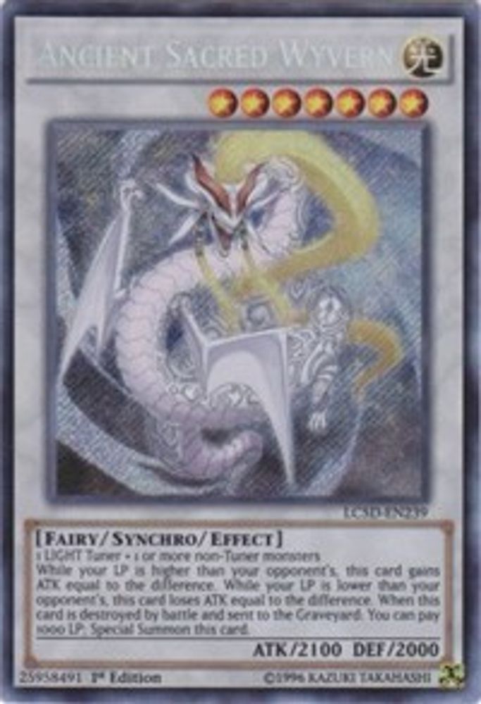 Ancienne wyverne sacrée [LC5D-EN239] Secret Rare 