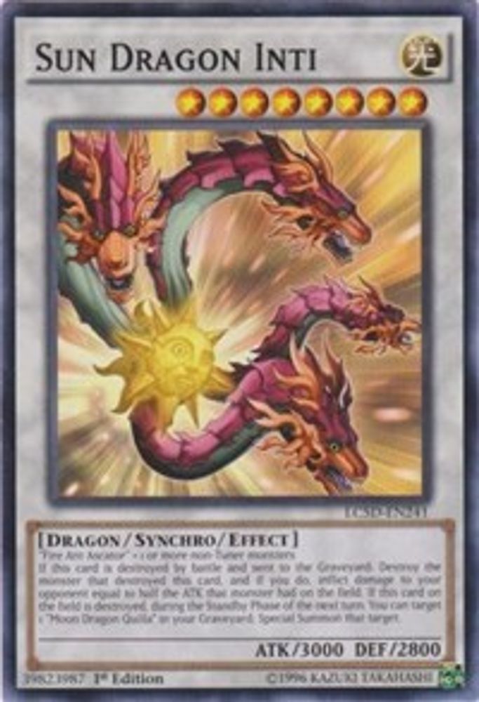 Sun Dragon Inti (LC5D-EN241) - Common