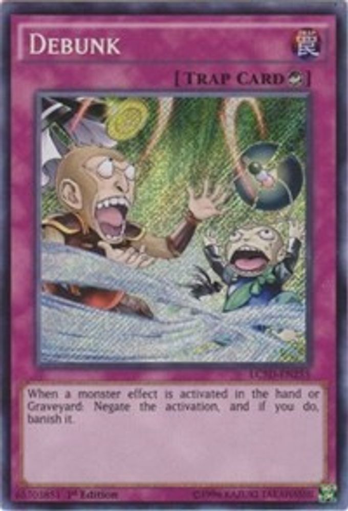 Debunk (LC5D-EN255) - Secret Rare