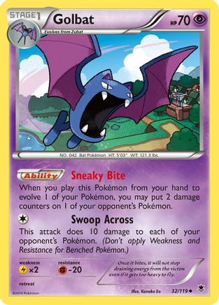 Golbat 032  - Uncommon