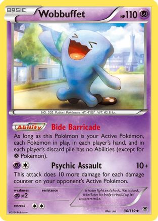 Wobbuffet 036  - Uncommon