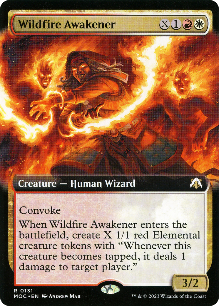 Wildfire Awakener (Art étendu) [Marche du commandant de la machine] 