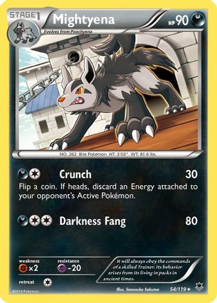 Mightyena 054  - Rare