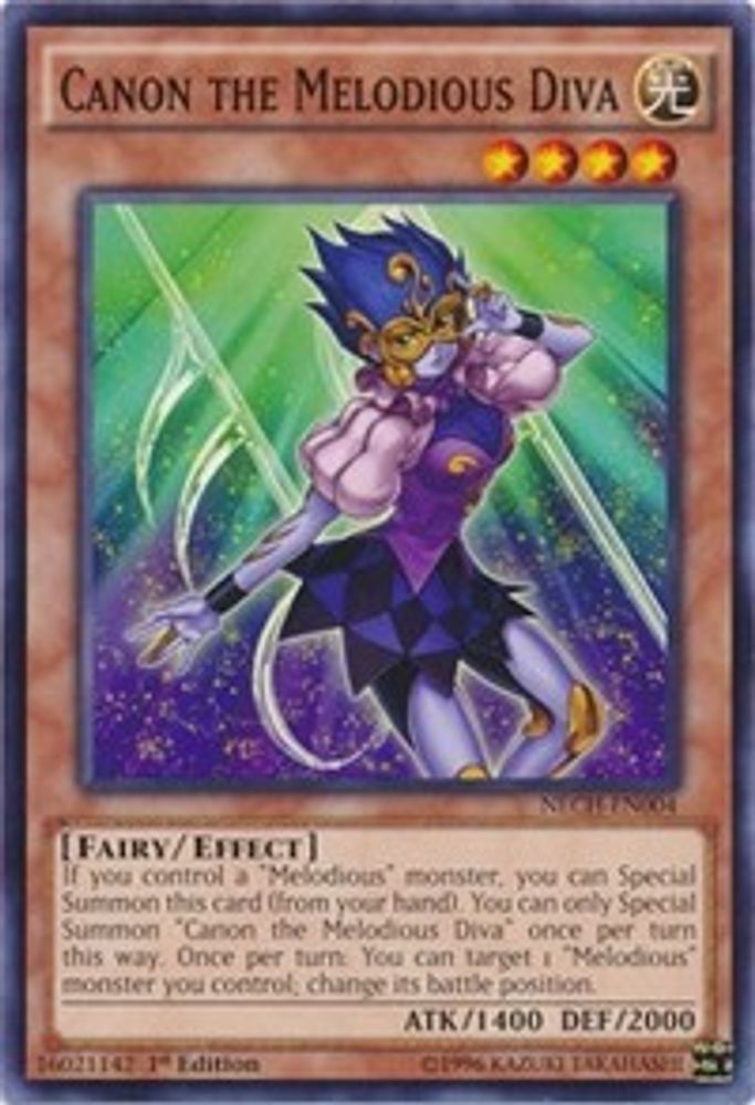 Canon the Melodious Diva (NECH-EN004) - Common