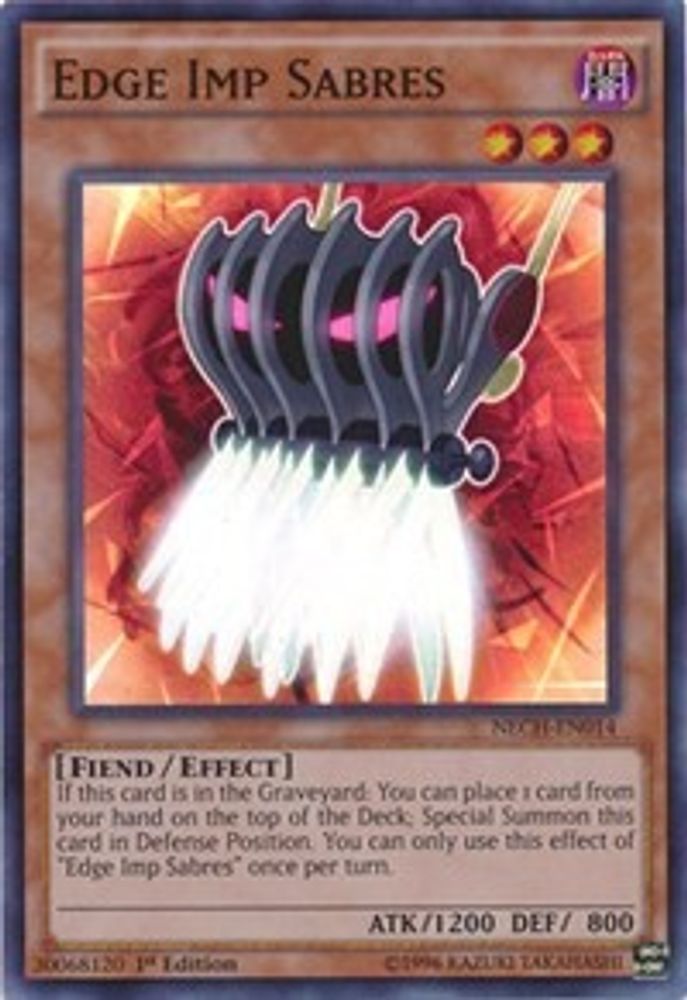Edge Imp Sabres (NECH-EN014) - Super Rare