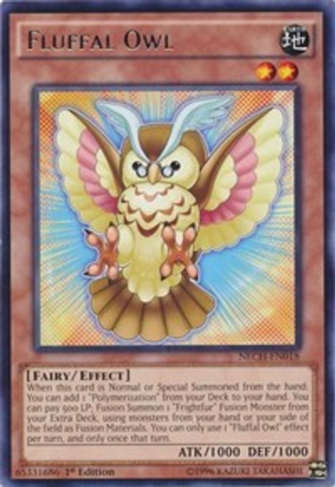 Fluffal Owl (NECH-EN018) - Rare