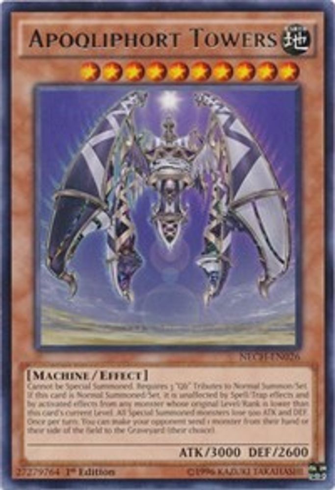 Tours Apoqliphort [NECH-EN026] Rare 