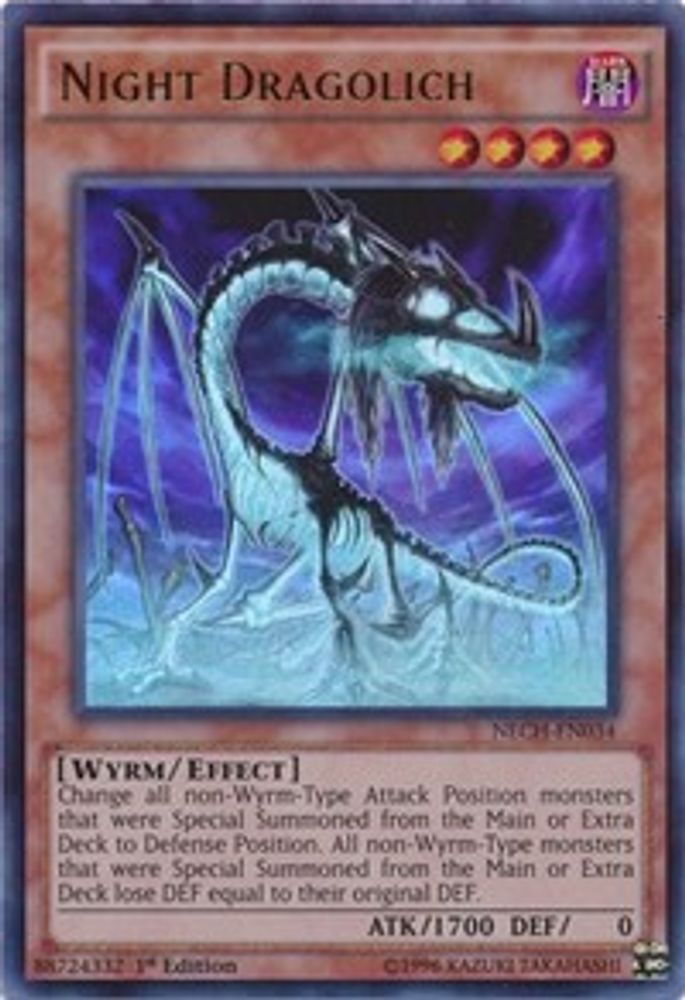 Night Dragolich (NECH-EN034) - Ultra Rare