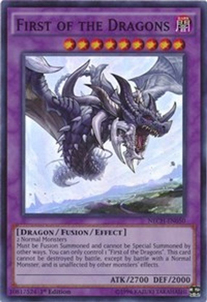 Premier des Dragons [NECH-EN050] Super Rare 