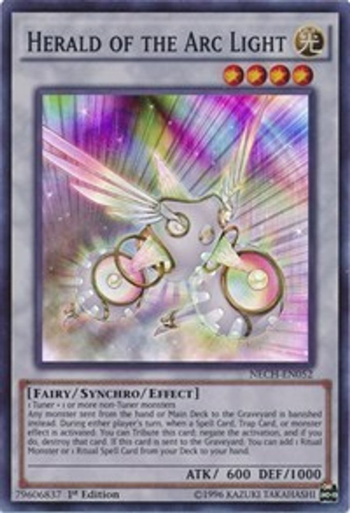 Herald of the Arc Light (NECH-EN052) - Super Rare