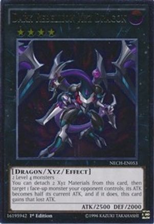 Dark Rebellion Xyz Dragon [NECH-EN053] Ultime Rare 