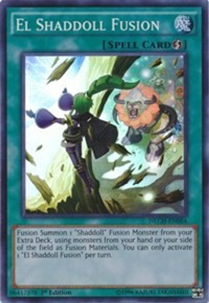 El Shaddoll Fusion [NECH-EN064] Super Rare 