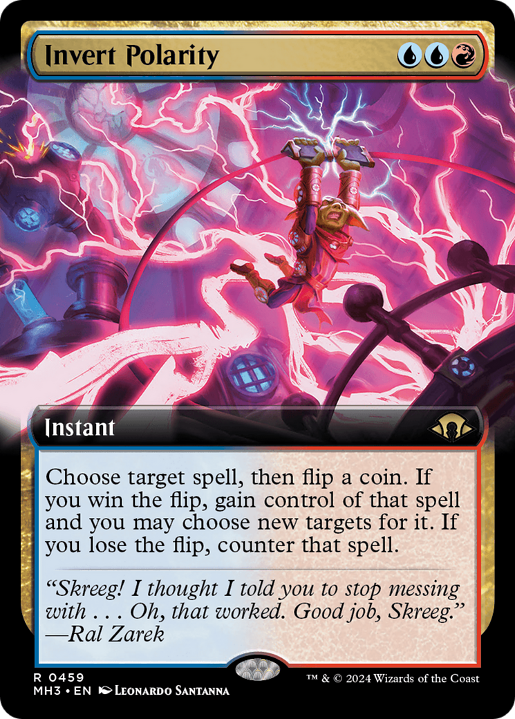 Inverser la polarité (art étendu) [Modern Horizons 3] 